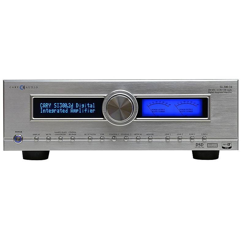 Amply Cary Audio SI-300.2D .Bluetooth CSR Bluetooth v 4.0 , 2 x 300W RMS trong 8 Ω