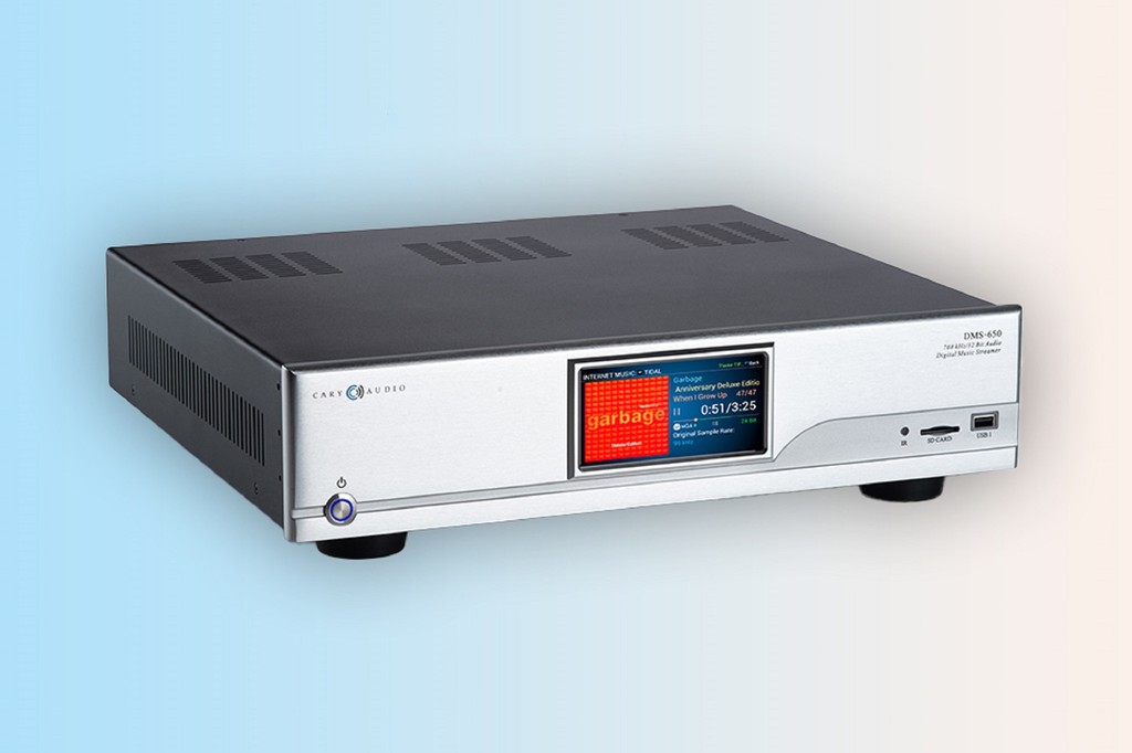 Cary Audio DMS-650 Network / giải mã dùng chip DAC AK4497EQ Verita/lên tới 32-bit/768kHz và DSD512.